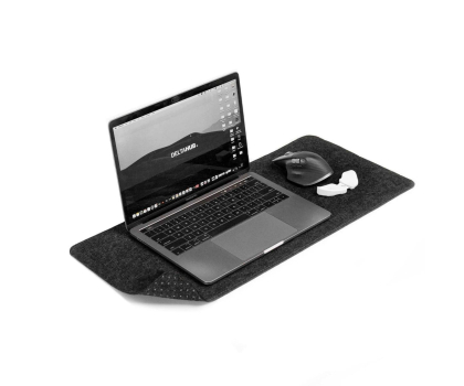 Podkładka pod mysz Deltahub Minimalistic Desk Pad - Dark Grey - S DP-S-D